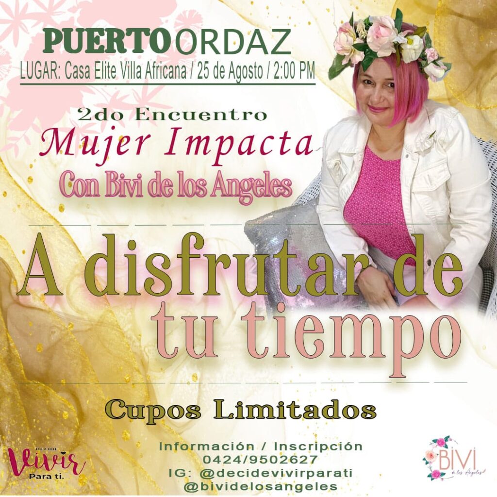 A disfrutar de tu tiempo