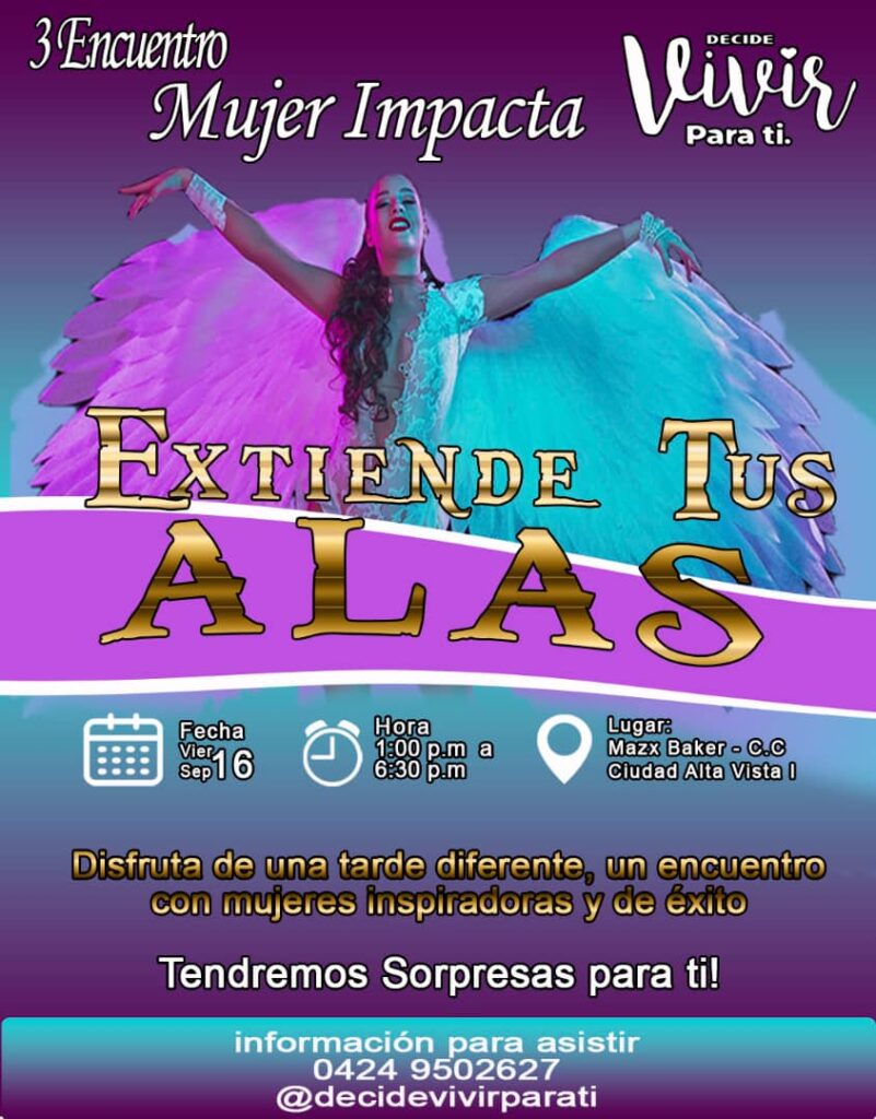 Extiende tus alas